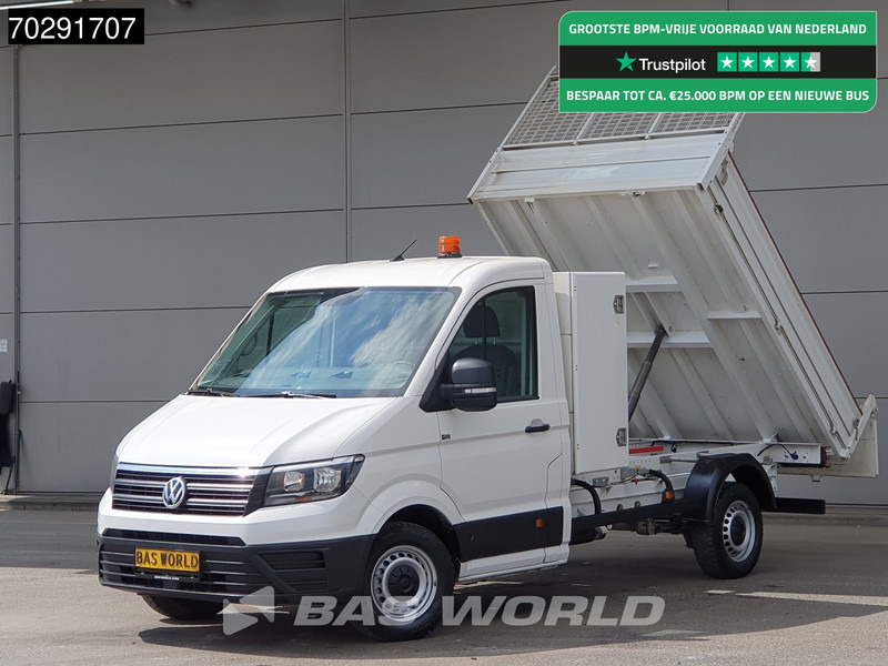 Volkswagen Crafter 140pk Open Laadbak met Kist Trekhaak Airco Euro6 Pritsche Pickup Open Box Airco Trekhaak - Madelauto: pilt 1 Volkswagen Crafter 140pk Open Laadbak met Kist Trekhaak Airco Euro6 Pritsche Pickup Open Box Airco Trekhaak - Madelauto: pilt 1