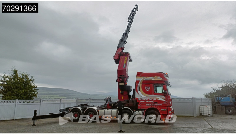 DAF XF105.510 XF 8X4 Palfinger PK150.002 9x Extensions Winch Big-Axle Euro 5 Kran Crane - Madelveok/ Platvormveok, Kraanaga veoauto: pilt 3 DAF XF105.510 XF 8X4 Palfinger PK150.002 9x Extensions Winch Big-Axle Euro 5 Kran Crane - Madelveok/ Platvormveok, Kraanaga veoauto: pilt 3