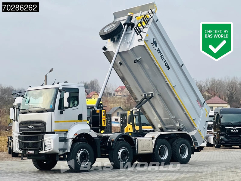 Ford F-Line 4145 8X4 NEW! 18m3 Wielton Tipper Steelsuspension Automatic Navi Euro 6 - Kallurauto: pilt 1 Ford F-Line 4145 8X4 NEW! 18m3 Wielton Tipper Steelsuspension Automatic Navi Euro 6 - Kallurauto: pilt 1
