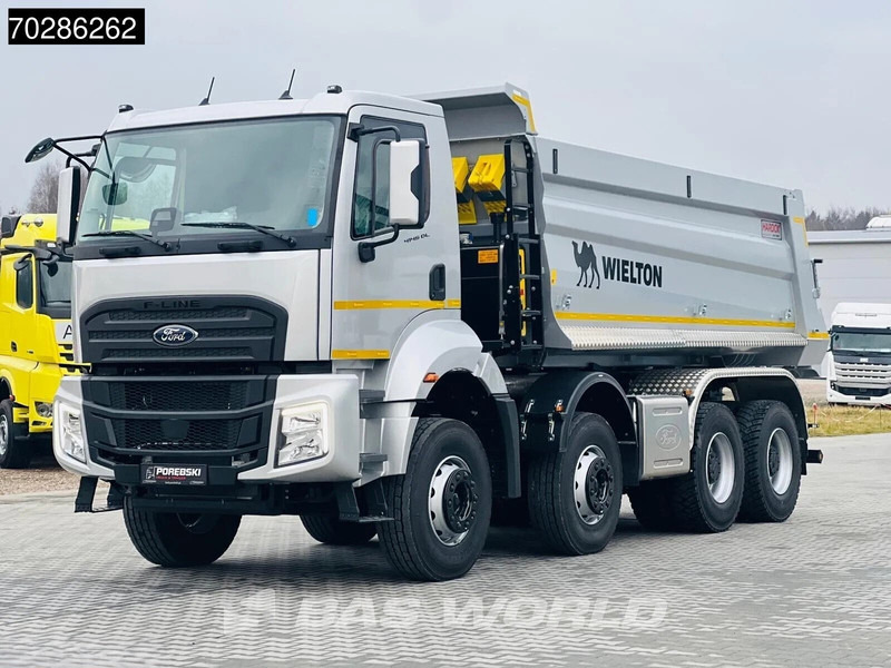 Ford F-Line 4145 8X4 NEW! 18m3 Wielton Tipper Steelsuspension Automatic Navi Euro 6 - Kallurauto: pilt 5 Ford F-Line 4145 8X4 NEW! 18m3 Wielton Tipper Steelsuspension Automatic Navi Euro 6 - Kallurauto: pilt 5