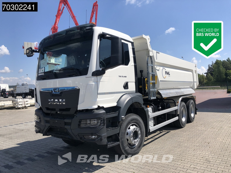 MAN TGS 33.400 6X4 NEW 17m3 KH Kipper Manual Steel suspension Big-Axle EURO 2 - Kallurauto: pilt 1 MAN TGS 33.400 6X4 NEW 17m3 KH Kipper Manual Steel suspension Big-Axle EURO 2 - Kallurauto: pilt 1