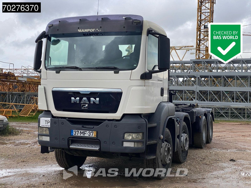 MAN TGS 35.400 8X4 Manual Retarder Big-Axle Steelsuspension Euro 5 - Konkstõstukiga veoauto: pilt 1 MAN TGS 35.400 8X4 Manual Retarder Big-Axle Steelsuspension Euro 5 - Konkstõstukiga veoauto: pilt 1