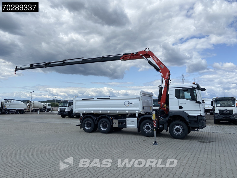 MAN TGS 35.440 8X4 NEW! Fassi F275.026 Kran Crane 13m3 3-Sided Tipper Big-Axle Euro 6 - Kallurauto, Kraanaga veoauto: pilt 3 MAN TGS 35.440 8X4 NEW! Fassi F275.026 Kran Crane 13m3 3-Sided Tipper Big-Axle Euro 6 - Kallurauto, Kraanaga veoauto: pilt 3