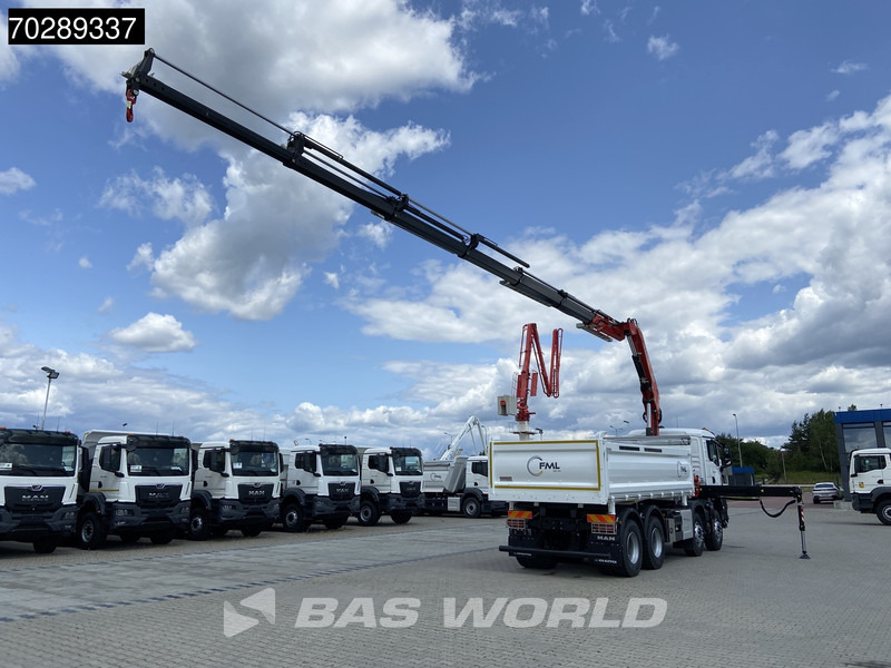 MAN TGS 35.440 8X4 NEW! Fassi F275.026 Kran Crane 13m3 3-Sided Tipper Big-Axle Euro 6 - Kallurauto, Kraanaga veoauto: pilt 5 MAN TGS 35.440 8X4 NEW! Fassi F275.026 Kran Crane 13m3 3-Sided Tipper Big-Axle Euro 6 - Kallurauto, Kraanaga veoauto: pilt 5