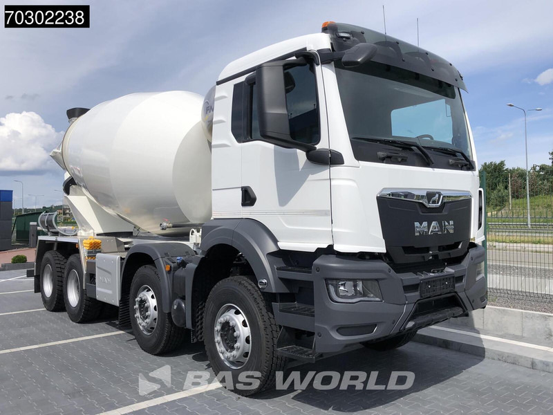 MAN TGS 41.400 8X4 10m3 FML mixer Steelsuspension Manual Airco EURO 2 - Autobetoonisegisti: pilt 3 MAN TGS 41.400 8X4 10m3 FML mixer Steelsuspension Manual Airco EURO 2 - Autobetoonisegisti: pilt 3