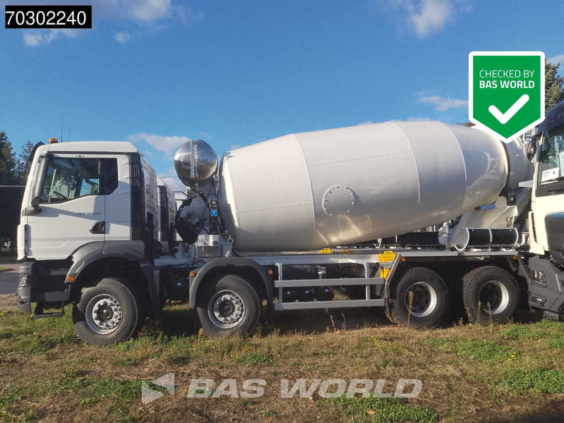 MAN TGS 41.400 8X4 12m3 FML mixer Steelsuspension Manual Airco EURO 2 - Autobetoonisegisti: pilt 1 MAN TGS 41.400 8X4 12m3 FML mixer Steelsuspension Manual Airco EURO 2 - Autobetoonisegisti: pilt 1