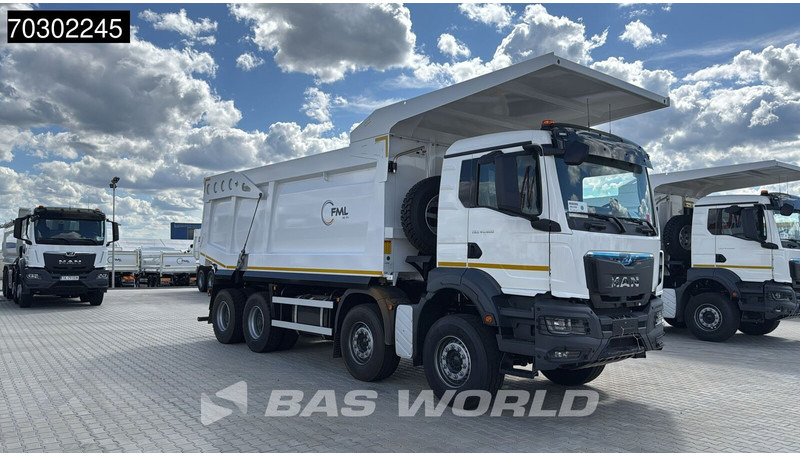 MAN TGS 41.400 8X4 23m3 Wielton Mining tipper Manual Steel suspension EURO 2 - Kallurauto: pilt 3 MAN TGS 41.400 8X4 23m3 Wielton Mining tipper Manual Steel suspension EURO 2 - Kallurauto: pilt 3