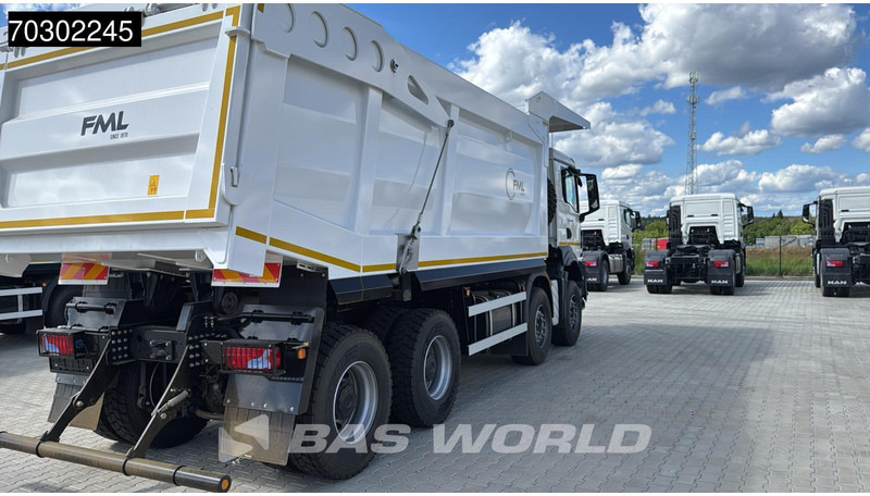MAN TGS 41.400 8X4 23m3 Wielton Mining tipper Manual Steel suspension EURO 2 - Kallurauto: pilt 2 MAN TGS 41.400 8X4 23m3 Wielton Mining tipper Manual Steel suspension EURO 2 - Kallurauto: pilt 2