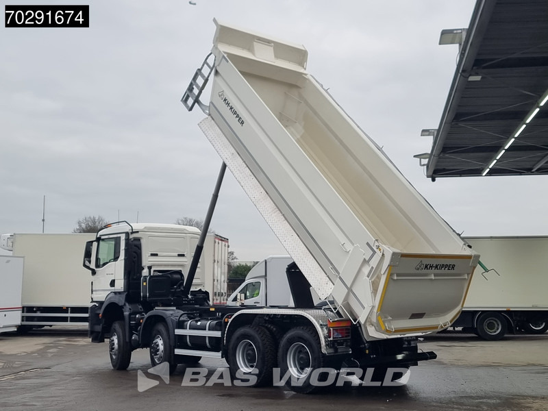 MAN TGS 41.480 8X8 8x8 20m3 KH Kipper tarpaulin Manual Big-axle Steel suspension Euro 6 - Kallurauto: pilt 2 MAN TGS 41.480 8X8 8x8 20m3 KH Kipper tarpaulin Manual Big-axle Steel suspension Euro 6 - Kallurauto: pilt 2