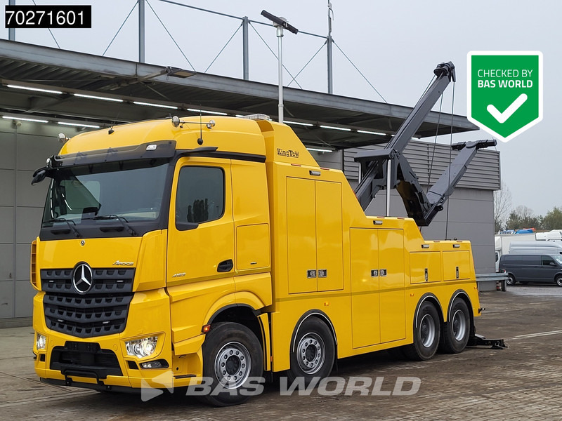 Mercedes-Benz Arocs 4158 8X4 Miller Industries Century 6035 Abschleppwagen Recovery truck - Puksiirauto: pilt 1 Mercedes-Benz Arocs 4158 8X4 Miller Industries Century 6035 Abschleppwagen Recovery truck - Puksiirauto: pilt 1