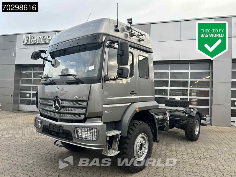 Mercedes-Benz Atego 1324 4X4 NEW 4x4 chassis Automatic Steelsuspension Euro 6 - Kabiinišassiiga veoauto: pilt 1 Mercedes-Benz Atego 1324 4X4 NEW 4x4 chassis Automatic Steelsuspension Euro 6 - Kabiinišassiiga veoauto: pilt 1
