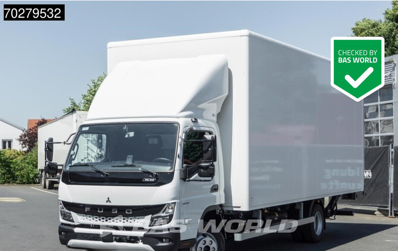 Mitsubishi Canter 4X2 7.5 tons Automatic Ladebordwand Euro 6 - Kasti veoauto: pilt 1 Mitsubishi Canter 4X2 7.5 tons Automatic Ladebordwand Euro 6 - Kasti veoauto: pilt 1
