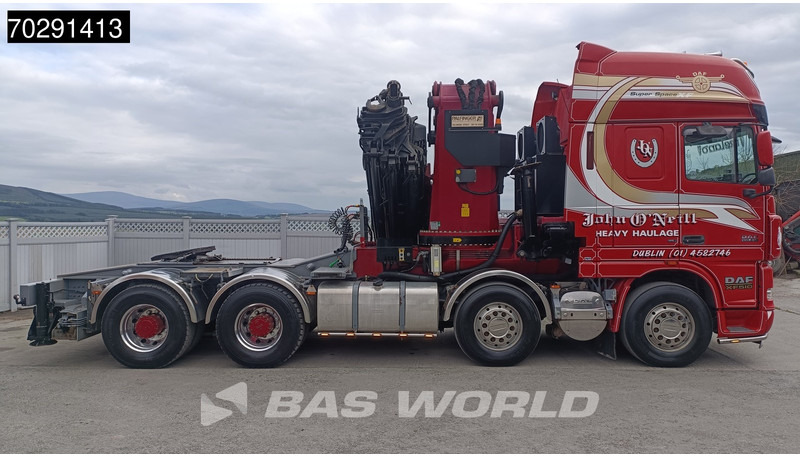 DAF XF105.510 XF 8X4 Palfinger PK150.002 Kran Crane Winch Fifth Wheel Big-Axle Euro 5 - Sadulveok: pilt 3 DAF XF105.510 XF 8X4 Palfinger PK150.002 Kran Crane Winch Fifth Wheel Big-Axle Euro 5 - Sadulveok: pilt 3