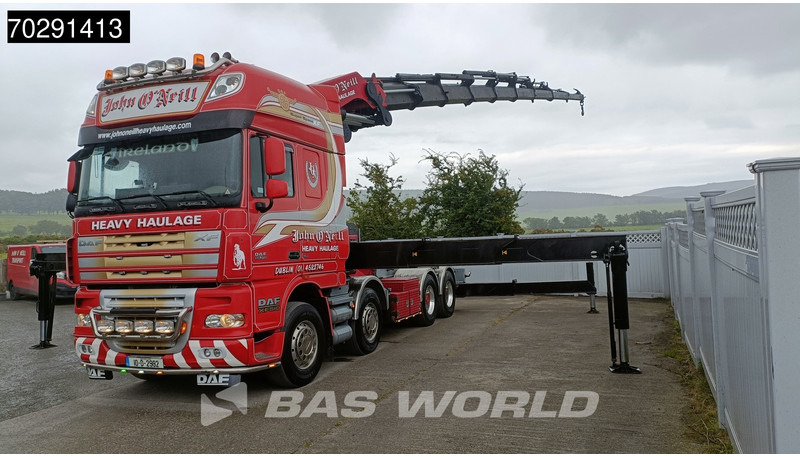 DAF XF105.510 XF 8X4 Palfinger PK150.002 Kran Crane Winch Fifth Wheel Big-Axle Euro 5 - Sadulveok: pilt 5 DAF XF105.510 XF 8X4 Palfinger PK150.002 Kran Crane Winch Fifth Wheel Big-Axle Euro 5 - Sadulveok: pilt 5