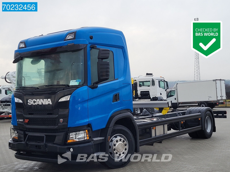 Scania G360 4X2 NEW! chassis PTO preparation Euro 5 - Kabiinišassiiga veoauto: pilt 1 Scania G360 4X2 NEW! chassis PTO preparation Euro 5 - Kabiinišassiiga veoauto: pilt 1