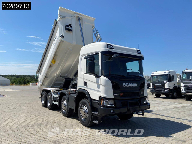 Scania P420 8X4 NEW! 18m3 Steel tipper Steelsuspension Automatic Euro 6 - Kallurauto: pilt 3 Scania P420 8X4 NEW! 18m3 Steel tipper Steelsuspension Automatic Euro 6 - Kallurauto: pilt 3