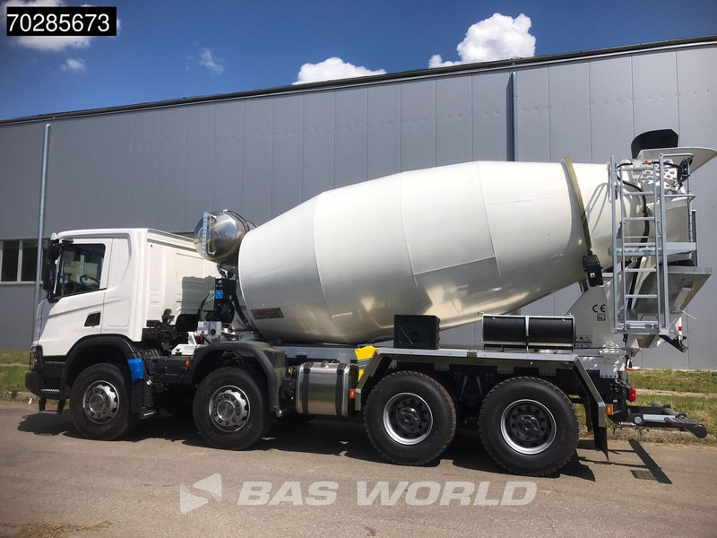 Scania P420 XT 8X4 NEW! 10m3 FML Mixer Automatic Steel suspension Big-Axle Euro 6 - Autobetoonisegisti: pilt 5 Scania P420 XT 8X4 NEW! 10m3 FML Mixer Automatic Steel suspension Big-Axle Euro 6 - Autobetoonisegisti: pilt 5