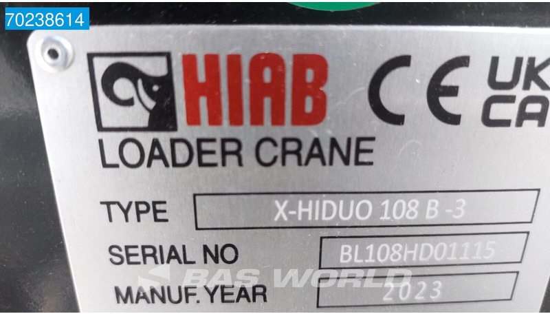 Uus Varuosa Hiab X 108 B-3 HiDuo 1 Axle NEW Hiab X 108 B-3 HiDuo Kran Crane: pilt 19