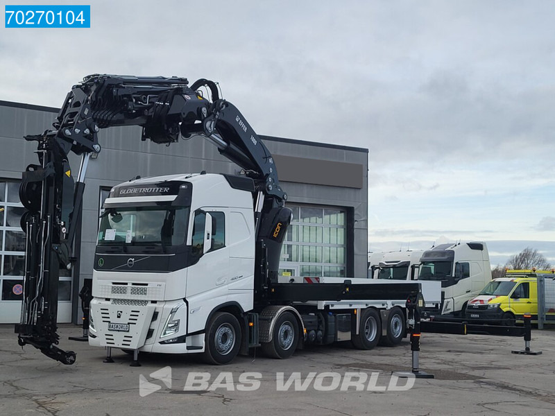 Volvo FH 460 8X2 Effer 1000 9S + 6S Kran + Fly-Jib Liftachse VEB+ Euro 6 - Madelveok/ Platvormveok, Kraanaga veoauto: pilt 2 Volvo FH 460 8X2 Effer 1000 9S + 6S Kran + Fly-Jib Liftachse VEB+ Euro 6 - Madelveok/ Platvormveok, Kraanaga veoauto: pilt 2