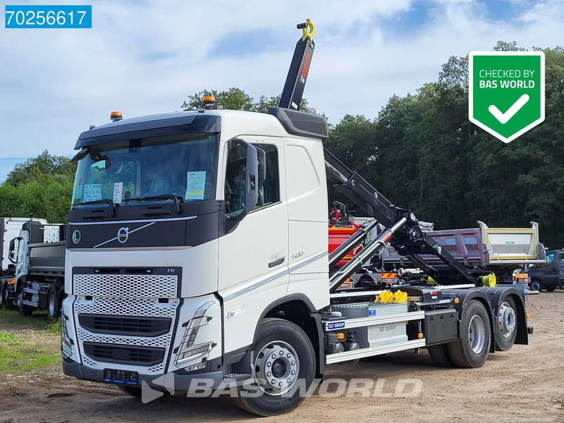 Volvo FH 500 6X2 21Tons HIAB Mulitilift VEB+ Lift+Lenkachse Euro 6 - Konkstõstukiga veoauto: pilt 1 Volvo FH 500 6X2 21Tons HIAB Mulitilift VEB+ Lift+Lenkachse Euro 6 - Konkstõstukiga veoauto: pilt 1