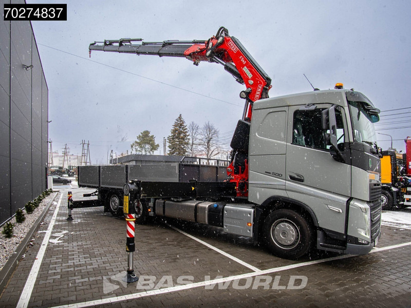 Volvo FH 500 6X2 Fassi F545RA Kran Crane VEB+ Lift-Lenkachse Euro 6 Fassi - Madelveok/ Platvormveok, Kraanaga veoauto: pilt 2 Volvo FH 500 6X2 Fassi F545RA Kran Crane VEB+ Lift-Lenkachse Euro 6 Fassi - Madelveok/ Platvormveok, Kraanaga veoauto: pilt 2
