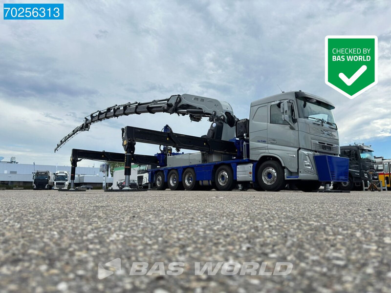 Volvo FH 540 10X4 NEW! Effer 2255 Kran Crane Lift-Lenkachse ACC Navi - Madelveok/ Platvormveok, Kraanaga veoauto: pilt 2 Volvo FH 540 10X4 NEW! Effer 2255 Kran Crane Lift-Lenkachse ACC Navi - Madelveok/ Platvormveok, Kraanaga veoauto: pilt 2