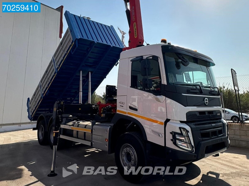 Volvo FMX 430 6X4 Palfinger PK24.001 SLD5 Kran Crane 12m3 Big-Axle Euro 6 - Kallurauto, Kraanaga veoauto: pilt 5 Volvo FMX 430 6X4 Palfinger PK24.001 SLD5 Kran Crane 12m3 Big-Axle Euro 6 - Kallurauto, Kraanaga veoauto: pilt 5