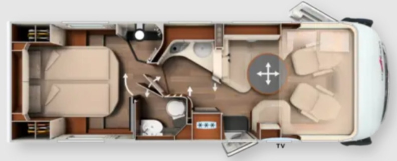 Carthago Chic E-Line I 51 QB - Täisintegreeritud matkaauto: pilt 1 Carthago Chic E-Line I 51 QB - Täisintegreeritud matkaauto: pilt 1