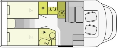 Etrusco T 6900 SB - Poolintegreeritud matkaauto: pilt 1 Etrusco T 6900 SB - Poolintegreeritud matkaauto: pilt 1