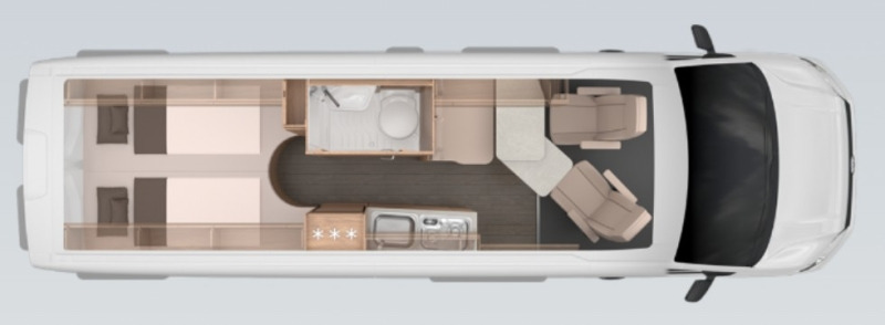 Knaus Boxdrive 680 ME - Campervan: pilt 1 Knaus Boxdrive 680 ME - Campervan: pilt 1