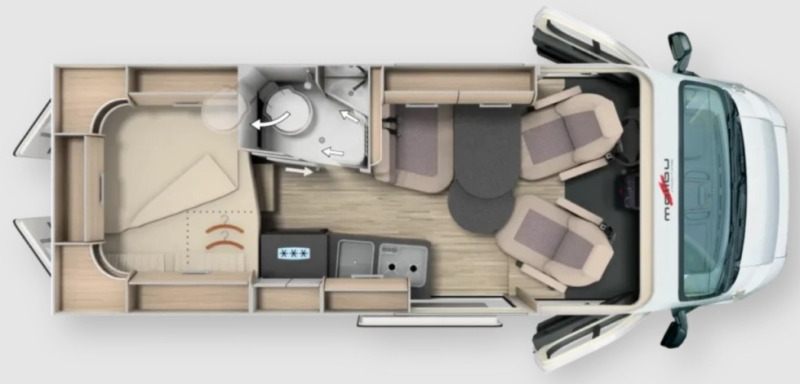 Malibu Van Diversity GT Skyview 600 DB K - Campervan: pilt 1 Malibu Van Diversity GT Skyview 600 DB K - Campervan: pilt 1
