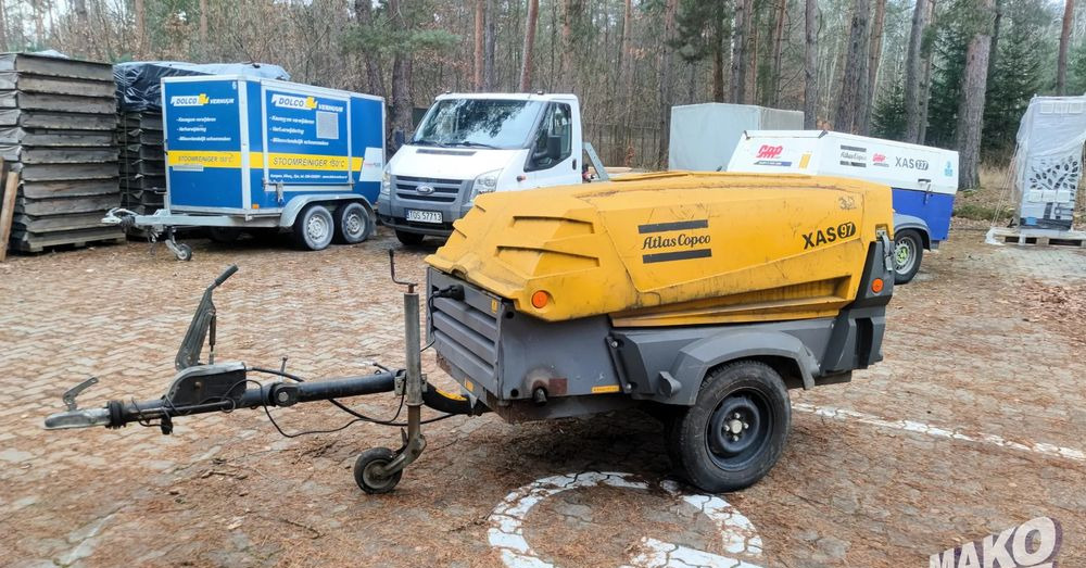 Atlas Copco XAS 97 DD PE - Generaatorikomplekt: pilt 1 Atlas Copco XAS 97 DD PE - Generaatorikomplekt: pilt 1