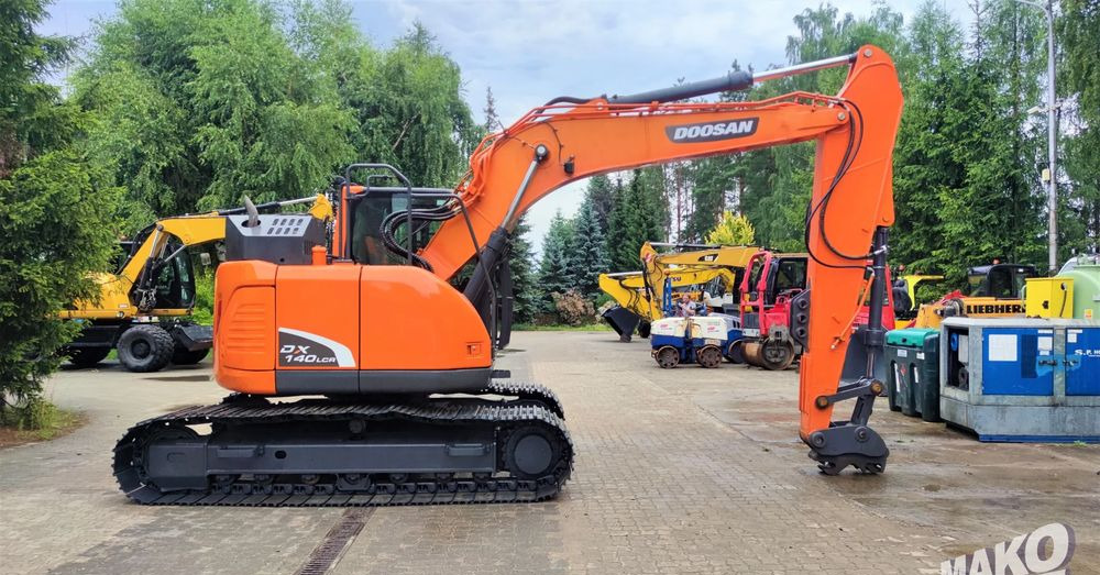 Doosan DX140LCR-5 - Lintekskavaator: pilt 5 Doosan DX140LCR-5 - Lintekskavaator: pilt 5