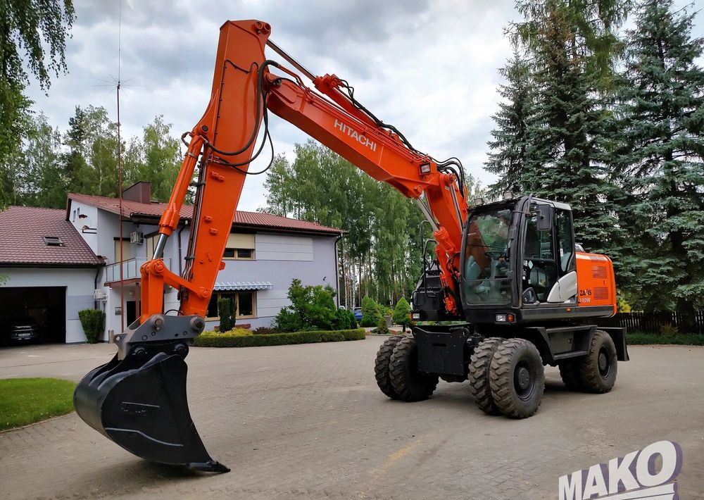 Ratastel ekskavaator Hitachi ZX 140: pilt 7