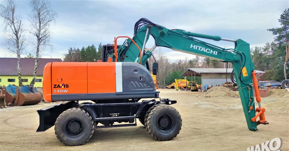Hitachi ZX140W-3 - Ratastel ekskavaator: pilt 5 Hitachi ZX140W-3 - Ratastel ekskavaator: pilt 5