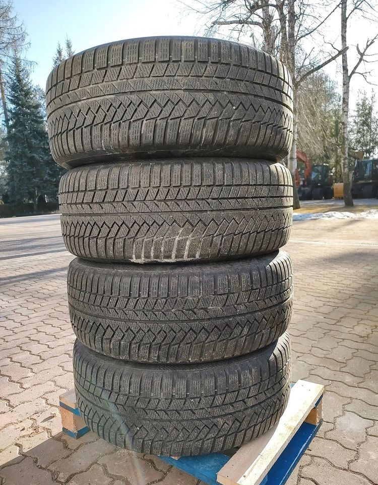 Komplektne ratas - Auto Koła felgi aluminiowe Audi Q8 SQ8 z oponami zimowymi Continental WinterContact TS850P 265/50 R20 H XL: pilt 8