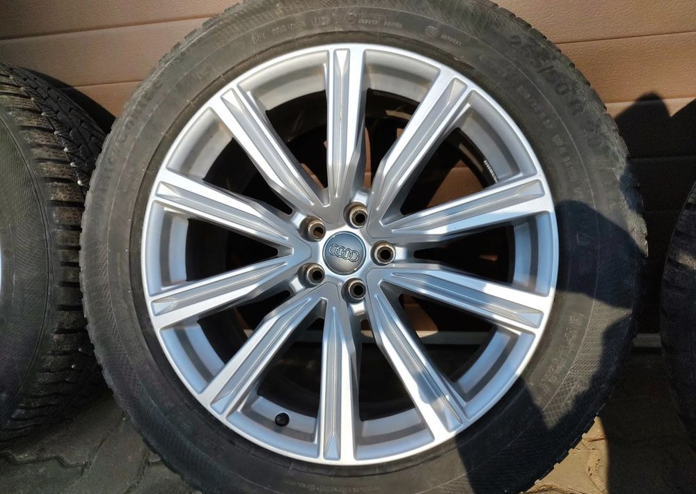 Koła felgi aluminiowe Audi Q8 SQ8 z oponami zimowymi Continental WinterContact TS850P 265/50 R20 H XL - Komplektne ratas - Auto: pilt 4 Koła felgi aluminiowe Audi Q8 SQ8 z oponami zimowymi Continental WinterContact TS850P 265/50 R20 H XL - Komplektne ratas - Auto: pilt 4