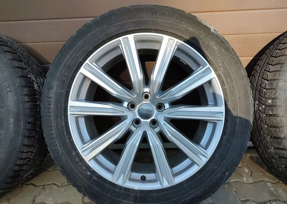Koła felgi aluminiowe Audi Q8 SQ8 z oponami zimowymi Continental WinterContact TS850P 265/50 R20 H XL - Komplektne ratas - Auto: pilt 3 Koła felgi aluminiowe Audi Q8 SQ8 z oponami zimowymi Continental WinterContact TS850P 265/50 R20 H XL - Komplektne ratas - Auto: pilt 3