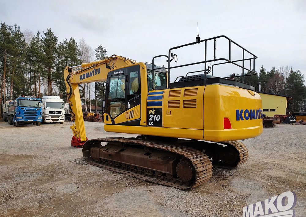 Komatsu PC210 LC-10 - Lintekskavaator: pilt 4 Komatsu PC210 LC-10 - Lintekskavaator: pilt 4