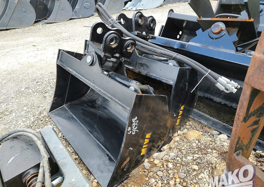 Łyżki skarpowe hydrauliczne Miva 62cm do minikoparki fi 25 - Lisaseade - Ehitusmasinad: pilt 1 Łyżki skarpowe hydrauliczne Miva 62cm do minikoparki fi 25 - Lisaseade - Ehitusmasinad: pilt 1