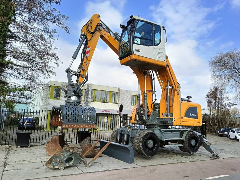 Liebherr LH 18 M Litronic 20 T overslagkraan waste handler - Jäätme-/ Tööstuslik käitleja: pilt 1 Liebherr LH 18 M Litronic 20 T overslagkraan waste handler - Jäätme-/ Tööstuslik käitleja: pilt 1