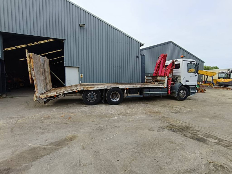 Mercedes-Benz actros truck with hydraulic winch, crane and ramps - Kraanaga veoauto: pilt 4 Mercedes-Benz actros truck with hydraulic winch, crane and ramps - Kraanaga veoauto: pilt 4