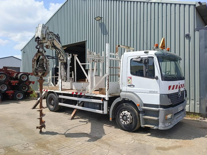 Puurimisplatvorm Mercedes-Benz atego risa camgrue 9501 drill boor airco incl rod: pilt 14