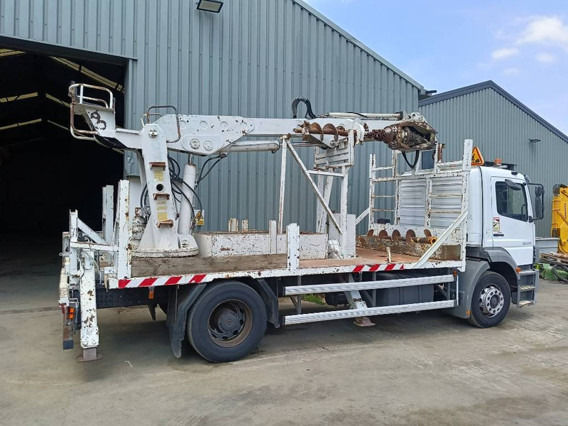 Puurimisplatvorm Mercedes-Benz atego risa camgrue 9501 drill boor airco incl rod: pilt 8