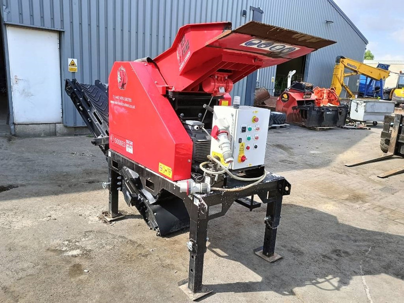 Red Rhino 5000 es crusher 15 kw electric vergruizer 2024 CE - Mobiilne purusti: pilt 4 Red Rhino 5000 es crusher 15 kw electric vergruizer 2024 CE - Mobiilne purusti: pilt 4