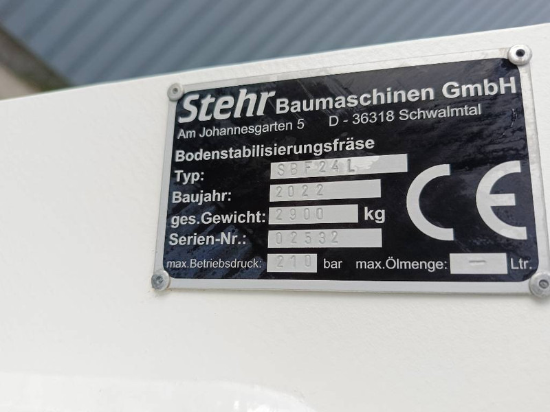 Kaabitsmasin STEHR sbf24L SBS3000 grondfrees + kalk bulk 2022 CE: pilt 15