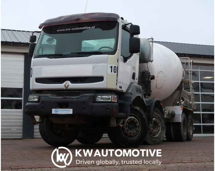 Renault Kerax 370 8X4/ MIXER/ BARYVAL 9 M3/ CRUISE CONTROL/ - Autobetoonisegisti: pilt 1 Renault Kerax 370 8X4/ MIXER/ BARYVAL 9 M3/ CRUISE CONTROL/ - Autobetoonisegisti: pilt 1