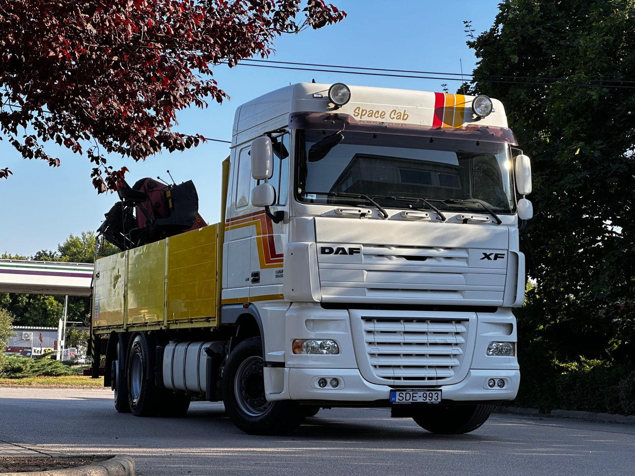 DAF Xf 105.410 Manual 6x2 Palfinger Pk18500 EXCELENT - Kraanaga veoauto: pilt 1 DAF Xf 105.410 Manual 6x2 Palfinger Pk18500 EXCELENT - Kraanaga veoauto: pilt 1