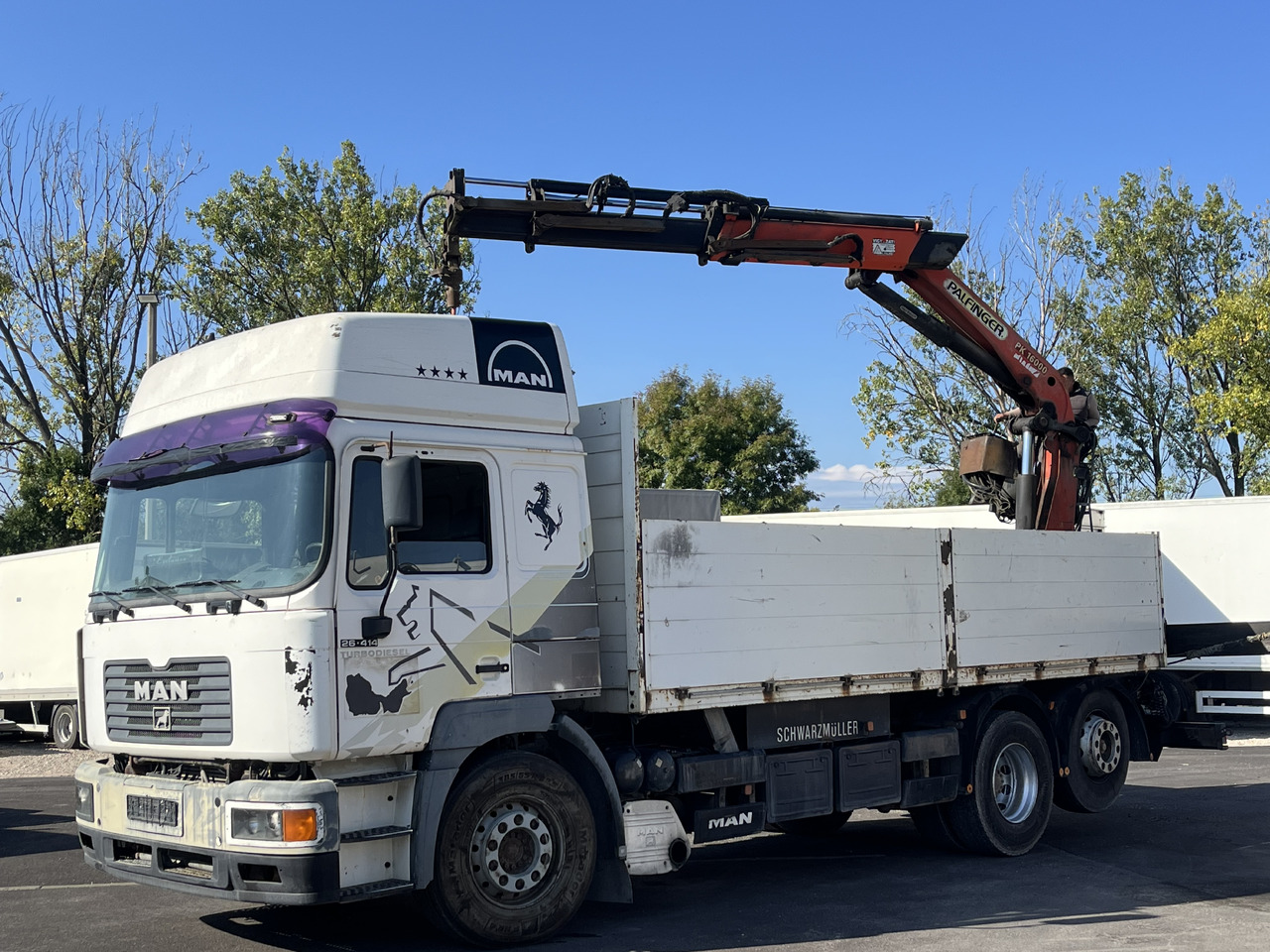 MAN F2000 26.413 Palfinger pk 16000 - Kraanaga veoauto: pilt 1 MAN F2000 26.413 Palfinger pk 16000 - Kraanaga veoauto: pilt 1