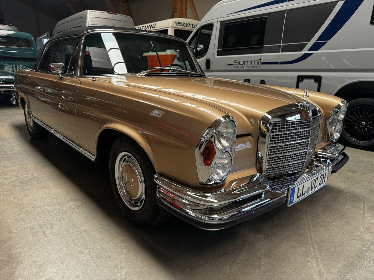 Mercedes-Benz 280 SE Cabrio W111 BRABUS-Classic Restauration - Auto: pilt 1 Mercedes-Benz 280 SE Cabrio W111 BRABUS-Classic Restauration - Auto: pilt 1